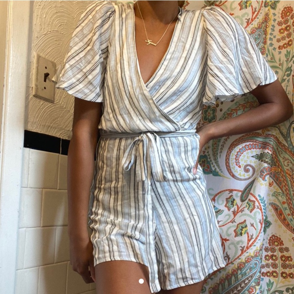 Francesca’s striped romper